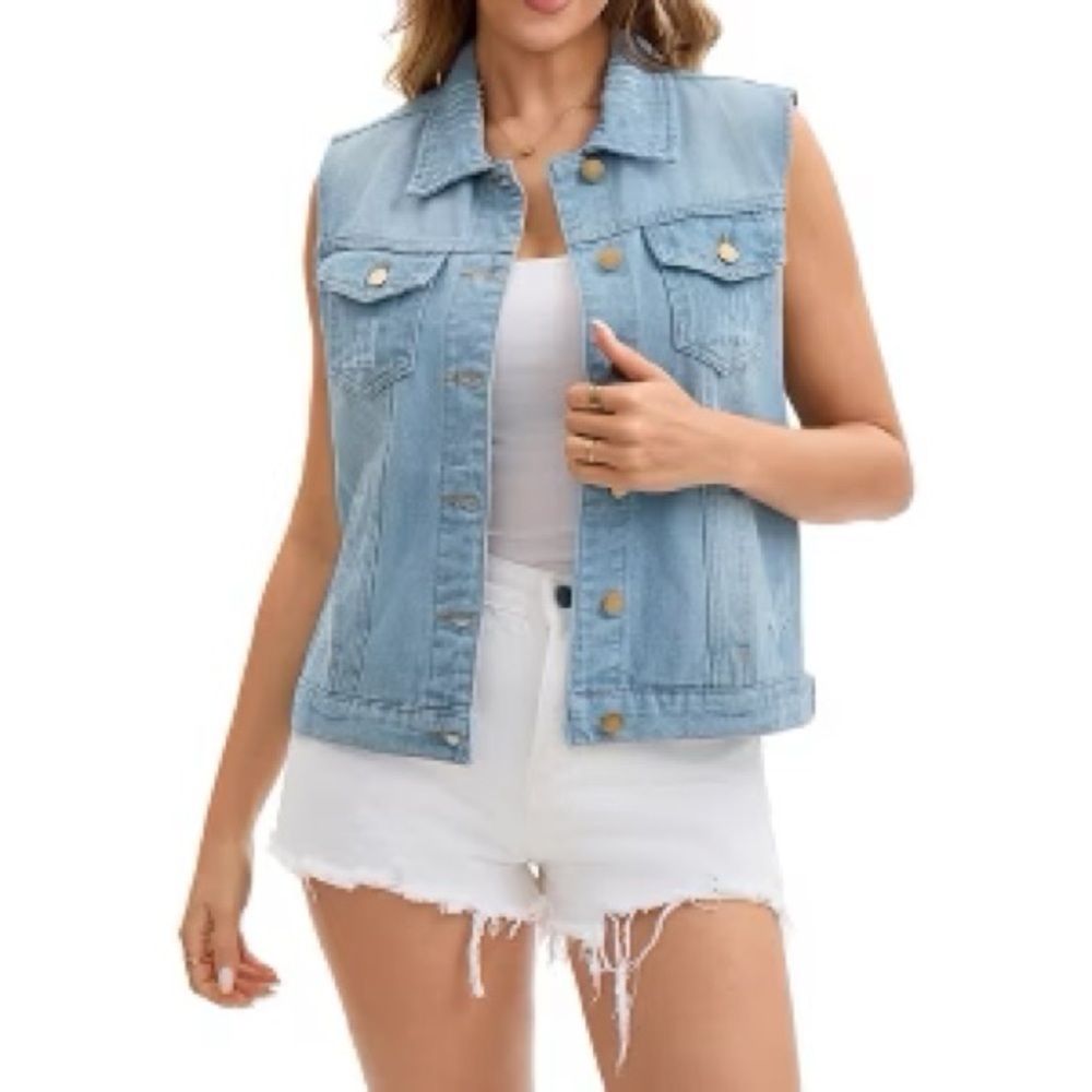 W62 Denim Vest